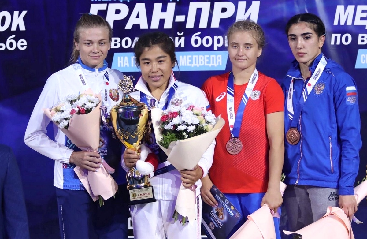 Ирина Ологонова Вольная борьба